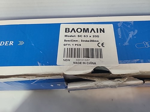 Baomain Pneumatic Air Cylinder SC Bore: 2-1/2 inch(63mm), Stroke: 12 inch(300mm) - Picture 3 of 8
