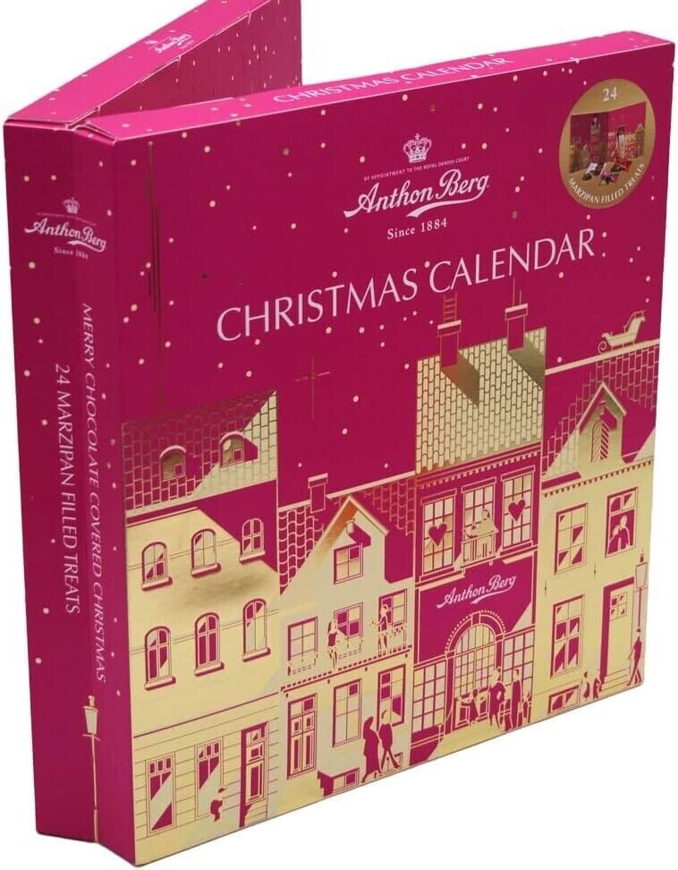 Anthon Berg Assorted Marzipan Christmas Advent Calendar Anthon Berg Assorted Marzipan Christmas Advent Calendar