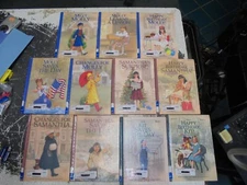 Lot of 11 Mixed American Girl Books Molly Samantha Kit 1944 1904 1934