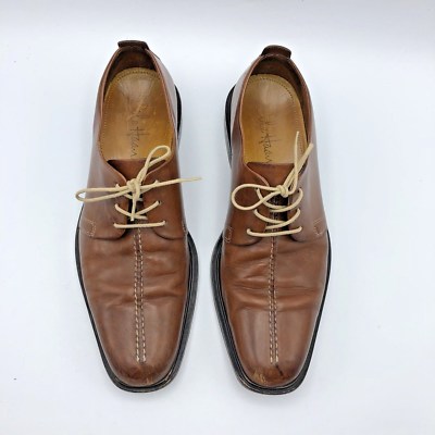 Cole Haan C06400 Men Brown Leather Oxford Dress Shoe Size 8M 