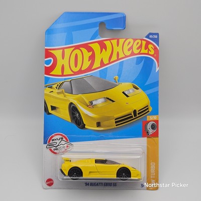 2022 Hot Wheels | '94 Bugatti EB110 SS | Yellow | HW Turbo 5/10 | #65 | 1:64 NEW
