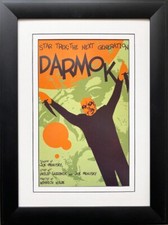 Star Trek: The Next Generation "Darmok " FRAMED ART Trekkie