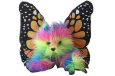 Rainbow Butterfly Unicorn Kitten Plush – Magical Stuffed Animal Toy Doll