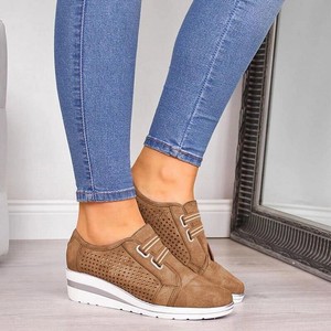 block heel sneakers