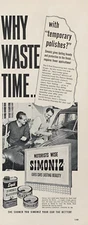 Simoniz Kleener Wax Chicago Vintage Print Ad 1950 #1692
