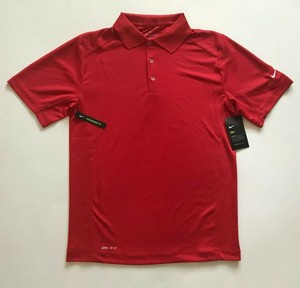 red nike polo golf