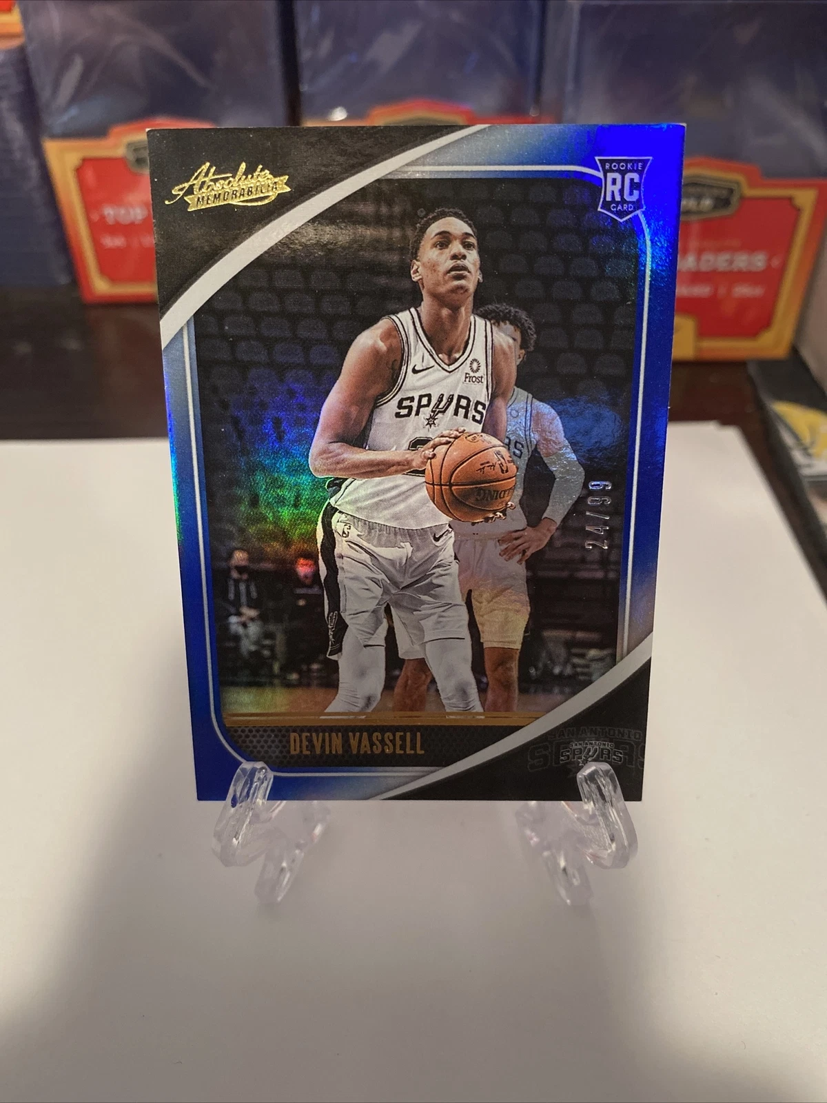 2020-21 Absolute Memorabilia - DEVIN VASSELL - Rookie Blue /99 RC - SPURS
