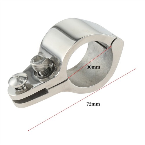 Bimini Top Jaw Slide 30mm Pipe 316 Stainless Steel For Boats Silver Hardware - Picture 8 of 8