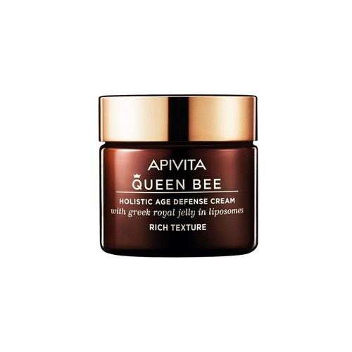 Apivita Queen Bee Age-Defence Cream-Royal jelly+Hyaluronic Rich Texture 50 ml
