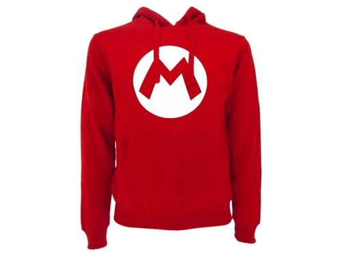 Sudadera Super Mario Bros Original Mario Rojo Oficial Hombre Mujer Nintendo  | eBay