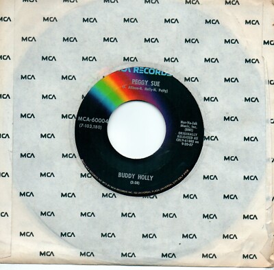 BUDDY HOLLY -PEGGY SUE / EVERYDAY