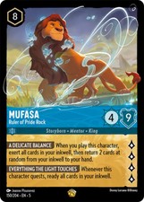 Mufasa - Ruler of Pride Rock #217 Prices | Lorcana Shimmering