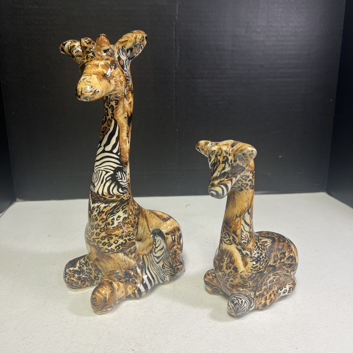 『 Yellow Leopard fam 』by Zuberi 60*60cm Safari Ltd. Wildlife - Leopard Cub by Safari Ltd. 271629