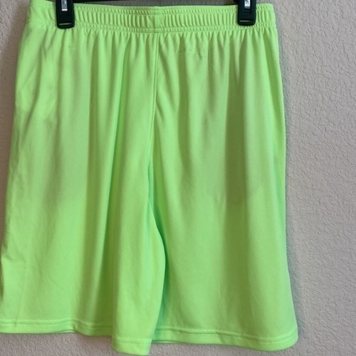 new boys under armour shorts youth XL loose athletic drawstring yellow - Picture 2 of 7