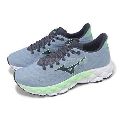 Mizuno Wave Sky 8 Grey Green Men Road Running Jogging Shoes J1GC2402-51