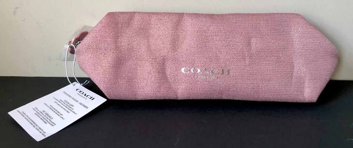 Coach toiletry pouch new arrivals