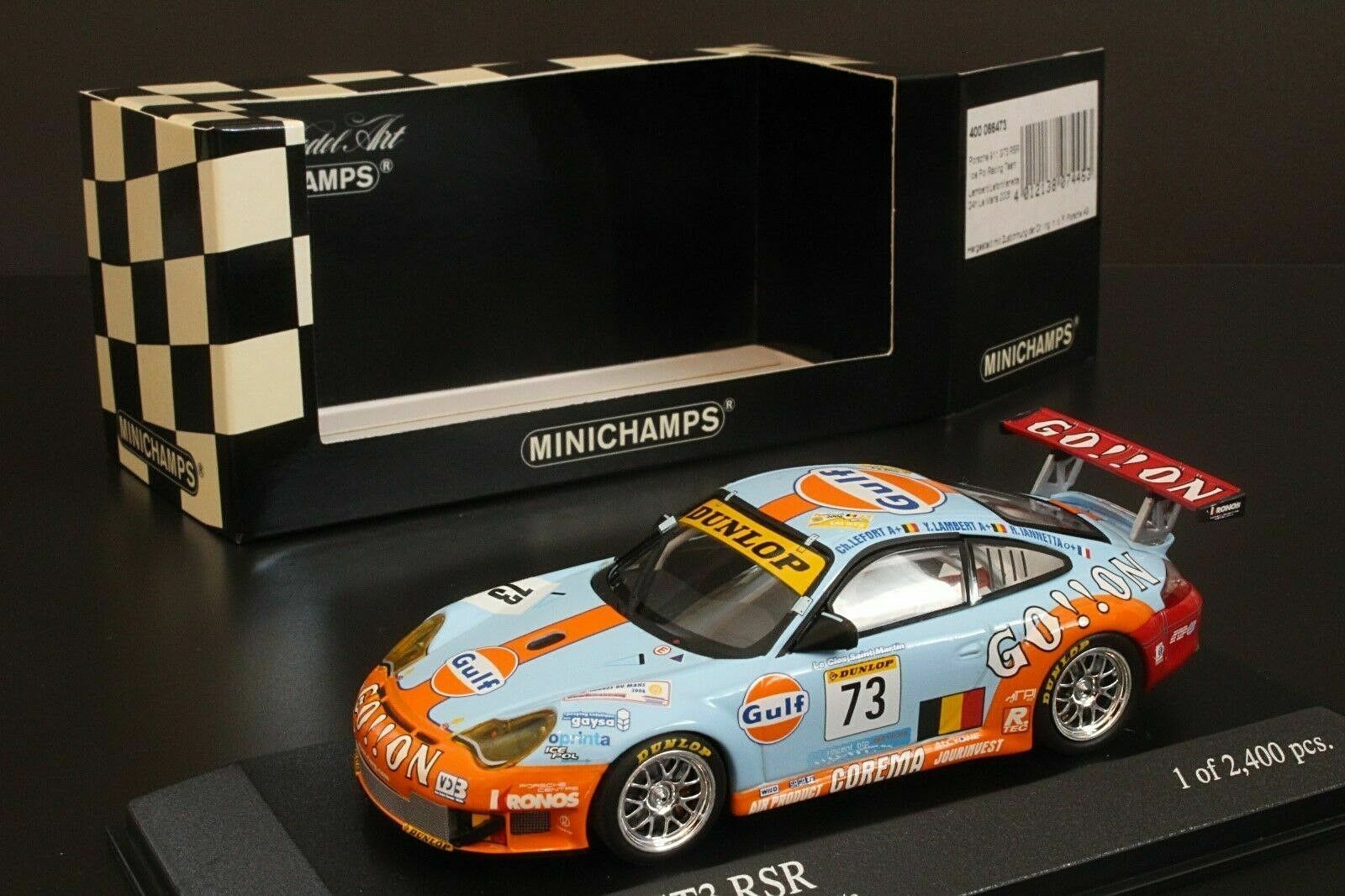 Minichamps 1 43 Porsche 911 GT3 RSR Le Mans 24H 2006 (ref B3 -206) Minichamps 1 43 Porsche 911 GT3 RSR Le Mans 24H 2006 (ref B3 -206)