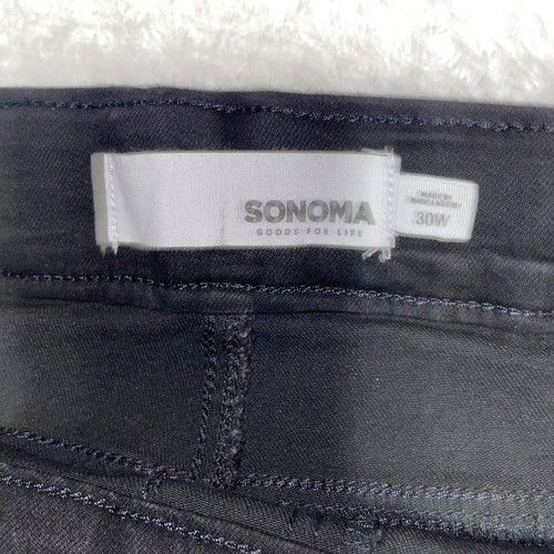 Sonoma Women's Plus Size 30W Jegging Black Ultrasoft Stretch Fabric - Picture 4 of 10