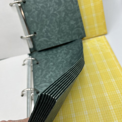 2 country Kitchen Hen & Chicks Keepsake Recipe Collection Book Blank & Dividers - Foto 4 di 7