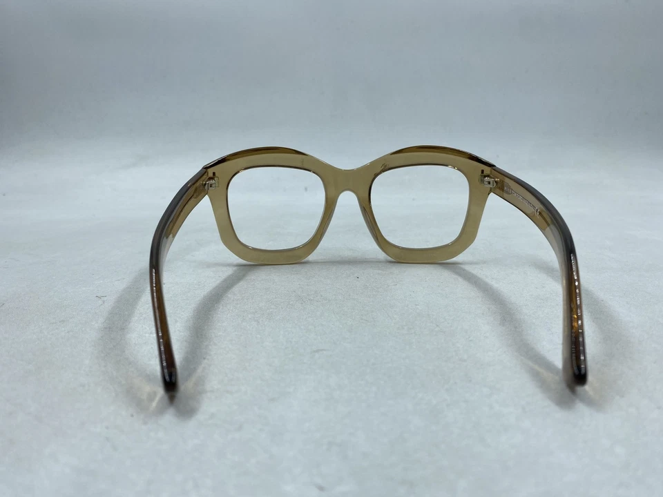 Gafas rectangulares transparentes marrones Tom Ford Foto 3 de 4