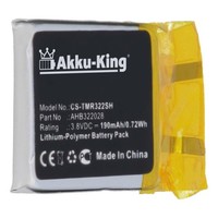 Akku FüR Tomtom Runner Cardio - AHB322028 - 190Mah - Smartwatch Battery Accu