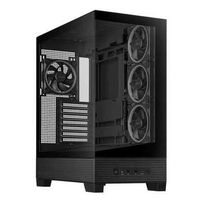 ASUS A31 Plus TG ARGB Midi Tower PC-Gehäuse 3x120mm Lüfter USB 3.0 Schwarz