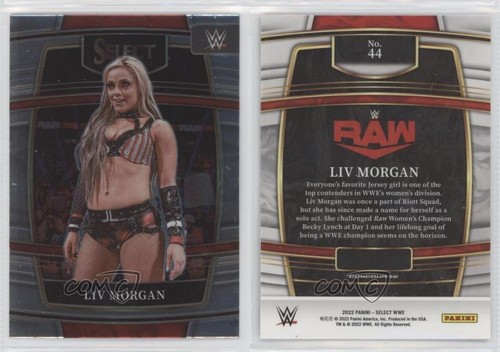 2022 Panini Select WWE Concourse Liv Morgan #44 11n6 - Picture 3 of 3