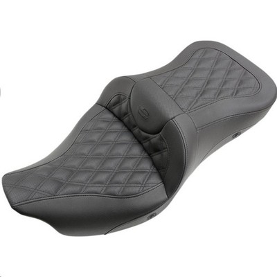 Saddlemen 808-07B-182THC Beheizt Road Sofa Sitz Ohne Rückenlehne - Gitter Stich