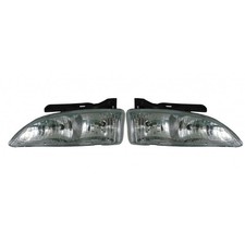 Fits 1995-1999 Chevy Cavalier Headlight Performance Pair Gm2505106