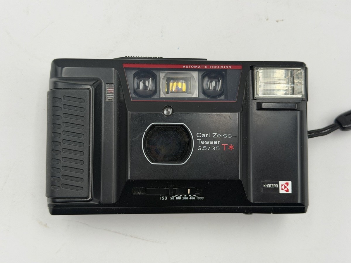 Yashica T AF-D 35mm Film Point & Shoot Camera From Japan AS IS No