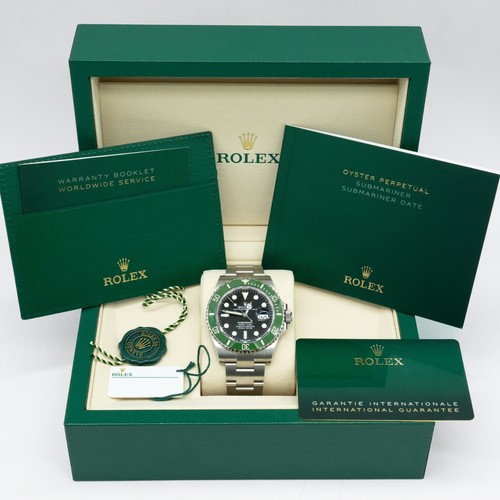 2025 Rolex Submariner Date Starbucks Green Bezel Black 41mm 126610LV B&P - 第 8/8 張圖片
