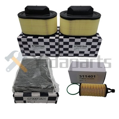 Oil & Air & AC Filters for Maserati V6 Gas Ghibli Quattroporte & Levante OEM
