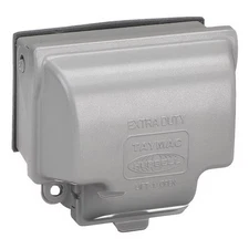 Taymac Mx3300 1 -Gang Horizontal Weatherproof Cover,  , Aluminum