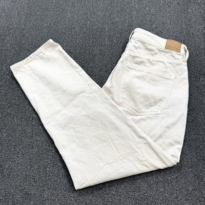 American Eagle Jeans Women's Stretch Boot Cut Beige Tan Jeans Pants Size 12