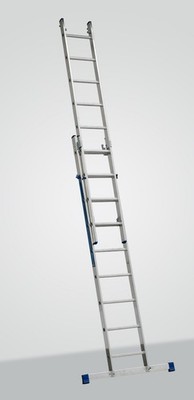 Doppel-Verlängerungsleiter / Trade Pro Aluminium Profi / EN131 / 150 kg