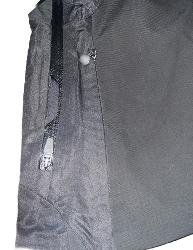 Men Reindee Lusion 22AW All Weather Hard Shell Black Hooded Futuristic - Picture 18 of 23