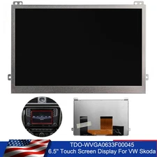 TDO-WVGA0633F00045 6.5" LCD Touch Screen Display for MIB STD2 684 200 Radio US