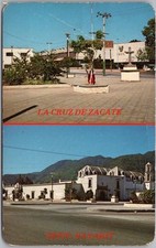 Postal Vintage TEPIC, Nayarit México "Templo de la Cruz de Zacate" 1969 Cancelar