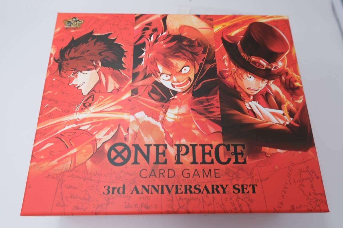 ONE PIECE Card Game 3rd ANNIVERSARY SET Special cards Bandai Japan