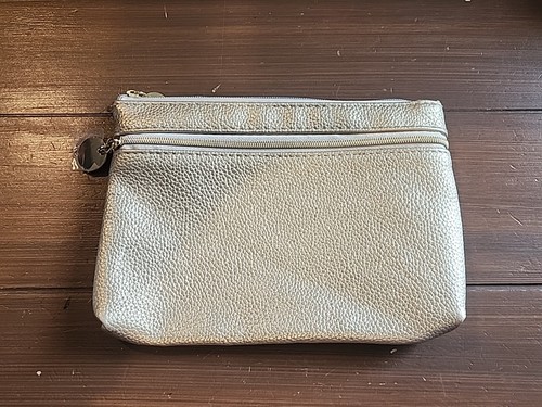 Neu mit Etikett Mario Badescu Kosmetiktasche vergoldet Kunstleder  - Bild 3 von 5