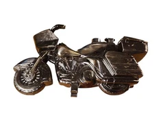 Vintage Harley Davidson Motorcycle Table Top Lighter 