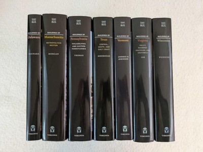 Lot of 7 BUILDINGS OF THE UNITED STATES Society of Architectural Historians