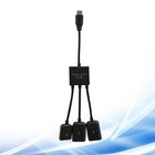  USB Type C Hub 3 in 1 Multiple USB Cable USB Type C Connector Mini Portable OTG