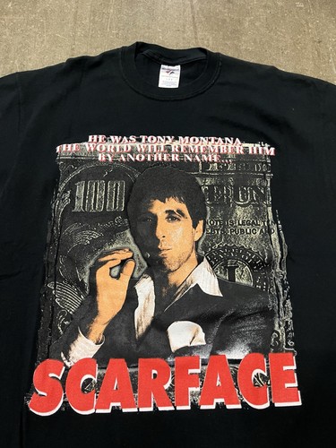 Scarface Shirt Vintage Movie Promo 90s Large Al Pacino