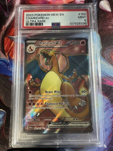 Charizard ex graded PSA 9 for sale on eBay