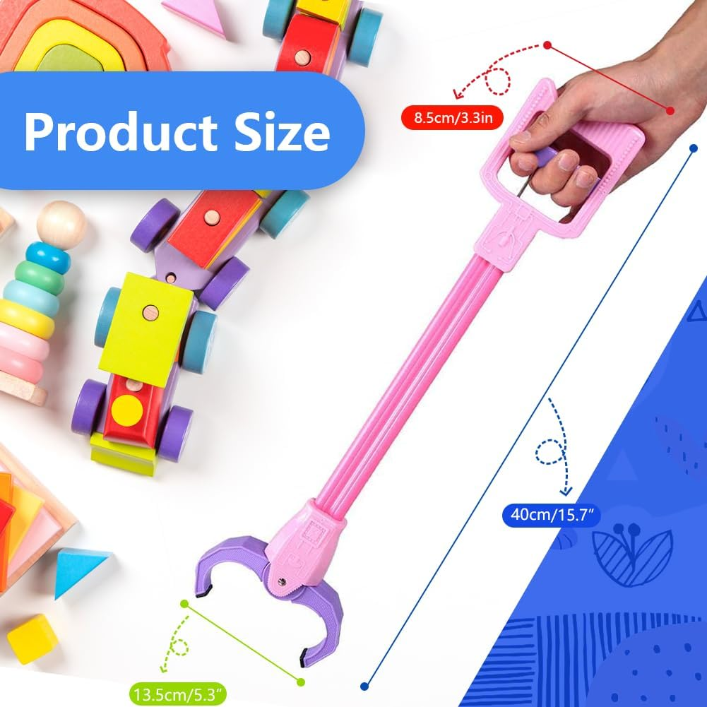 Kids Claw Pinza De Agarre Interactiva Para Niños, Juguete Educativo De 50 Cm Para Desarrollar La Coordinación Mano-Ojo, Ideal Para Recoger Juguetes Y Objetos Pequeños