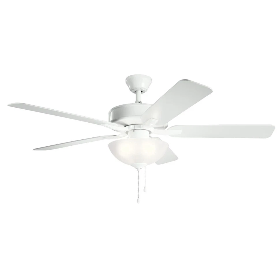 Kichler 330017 Bronze 52" 5 Blade Indoor Ceiling Fan - Light Kit Included - Image 2 of 4