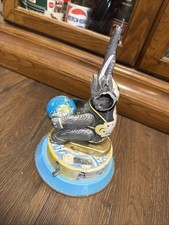 VINTAGE WIND UP TIN TOY ELEPHANT Missing AIRPLANES - WORKS