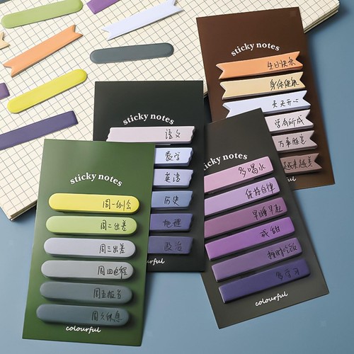 4x Sticky Index Tabs Repositionable Annotation Tabs Writable Page Tabs Post Tabs - Picture 1 of 7