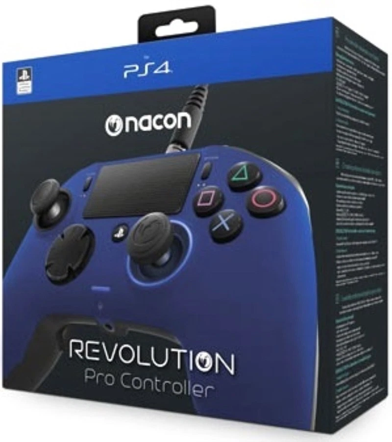 Joystick NACON REVOLUTION PRO Controller per PlayStation 4/5 e pc - blue , nuovo - Immagine 2 di 4